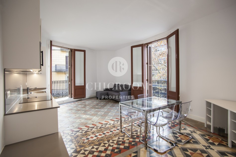 Recently renovated apartment for rent in the Gothic Quarter of Barcelona