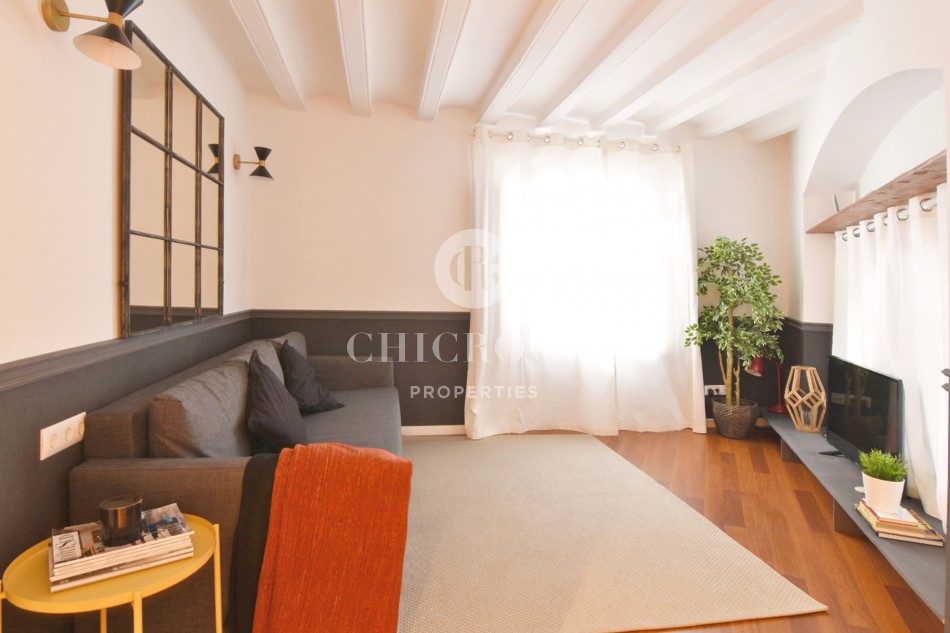 Furnished 2 bedroom apartment for rent in El Borne Barcelona