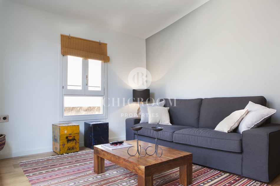 Furnished 1 bedroom apartment with terrace in the Gothic district