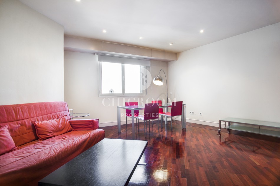 Furnished 1 bedroom flat for rent Paseo de Gracia Barcelona