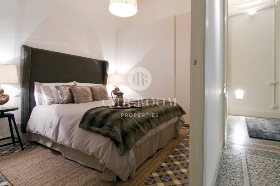 Furnished 3 bedroom apartment for rent Gothic Quarter