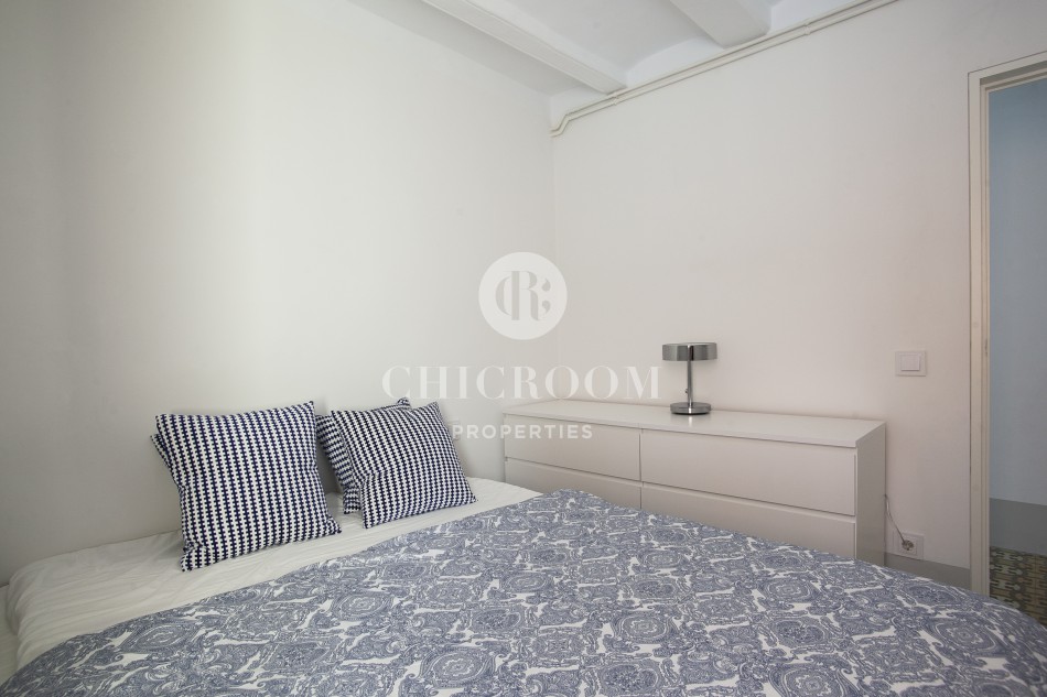 Furnished 2 bedroom flat for rent in Poble Nou