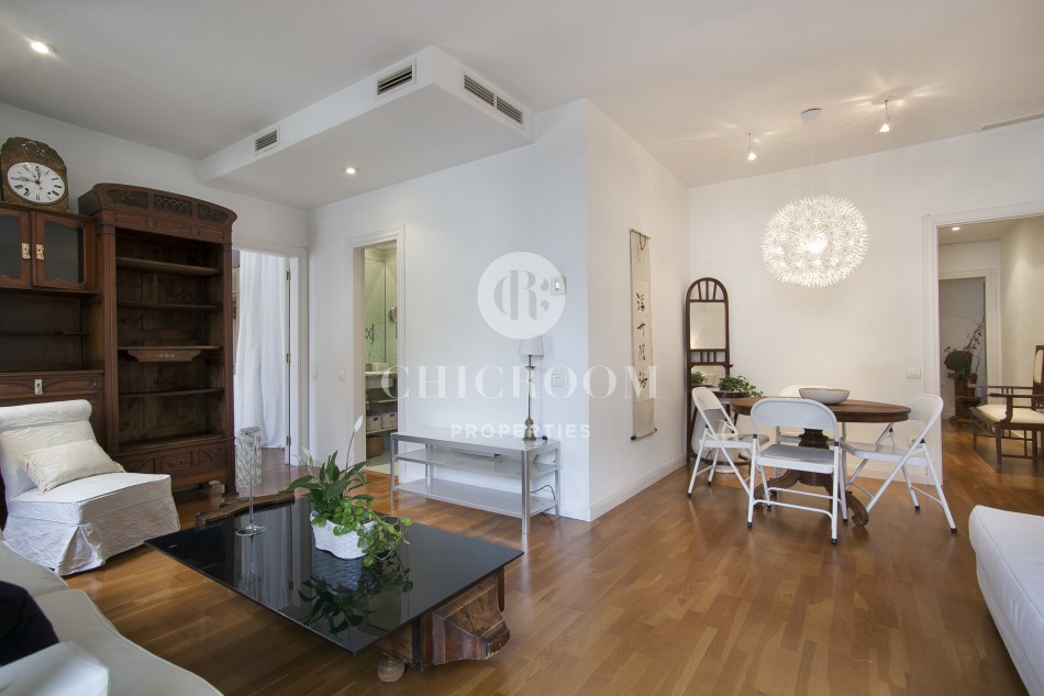Furnished 2 bedroom flat to let in Dreta Eixample