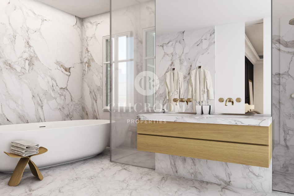 New luxury duplex apartment for sale Gracia Barcelona