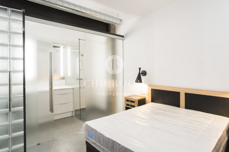 1-bedroom loft apartment for rent in Poblenou Barcelona