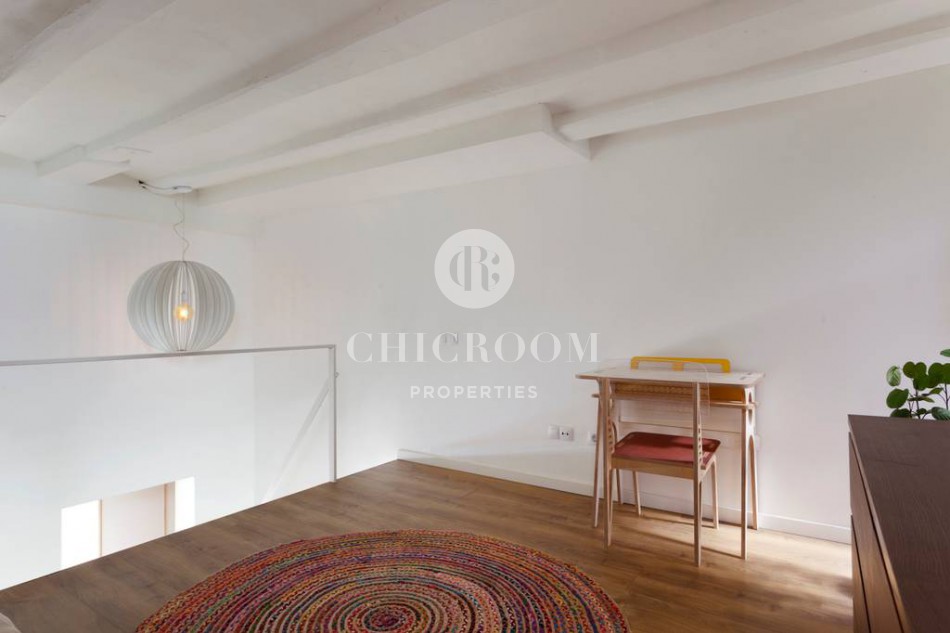 Duplex apartment for rent and for sale El Raval Barcelona