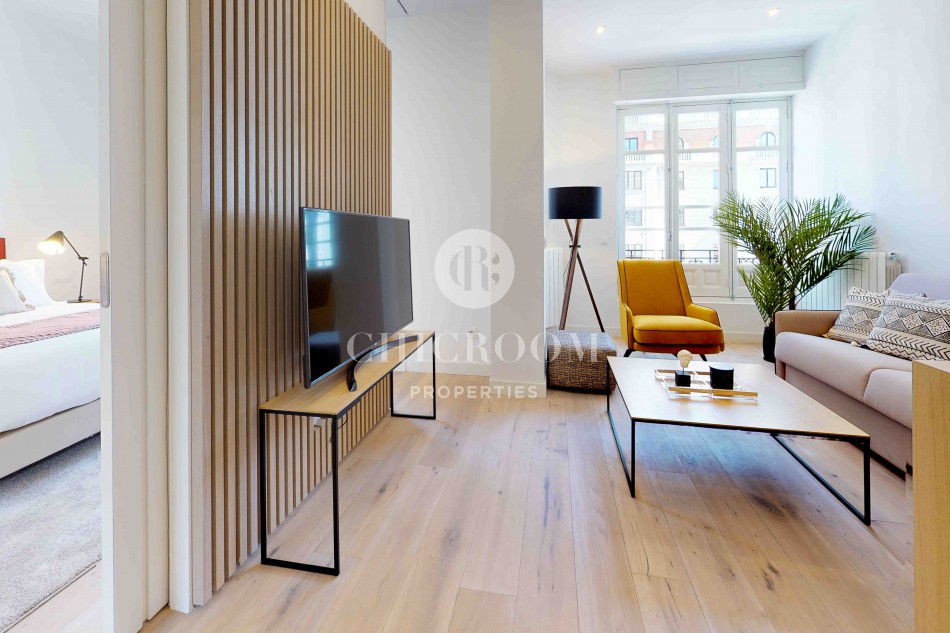 One-bedroom apartment for rent in Gran Via Madrid