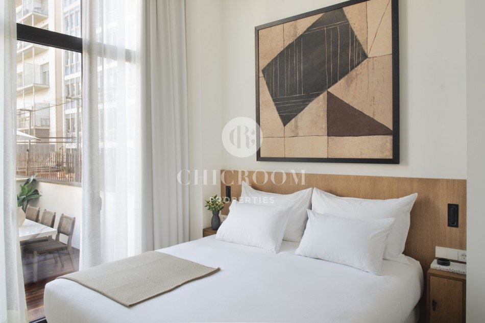Luxury 3 bedroom apartment with private terrace in Paseo de Gracia